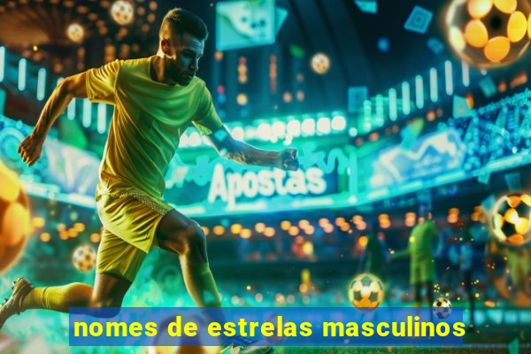 nomes de estrelas masculinos